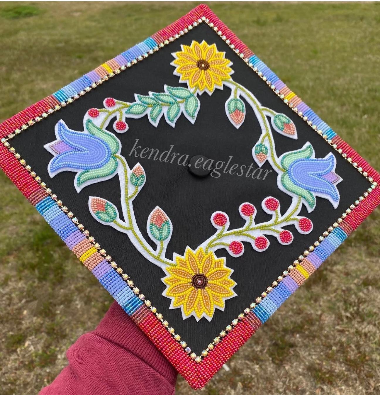 custom graduation cap payment