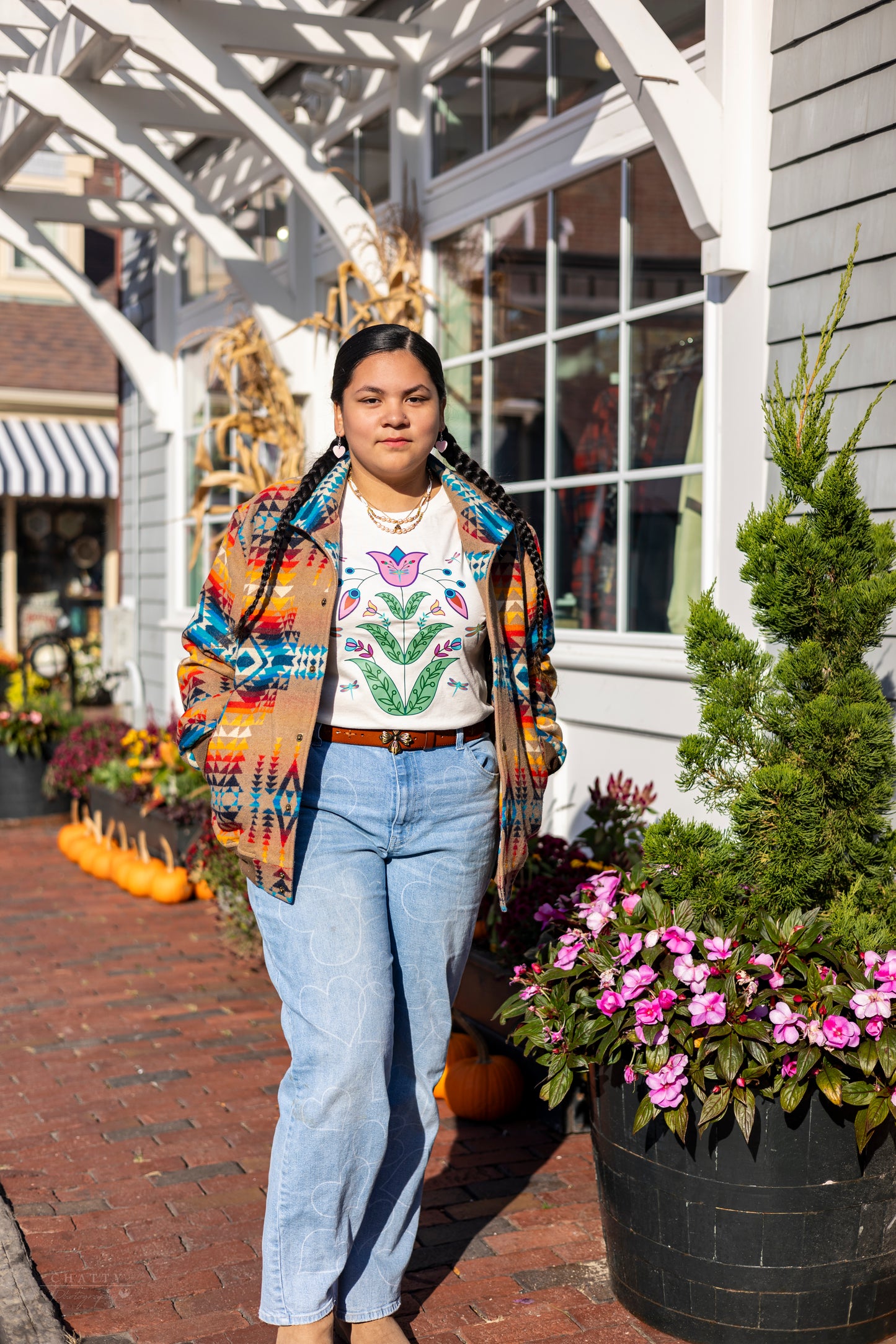 Bloom in Gratitude Tee 🌿