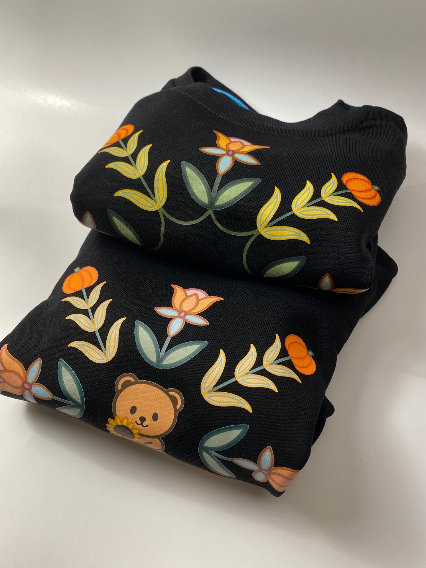 kid & toddler — Cozy in Autumn teddy crewneck 🧸