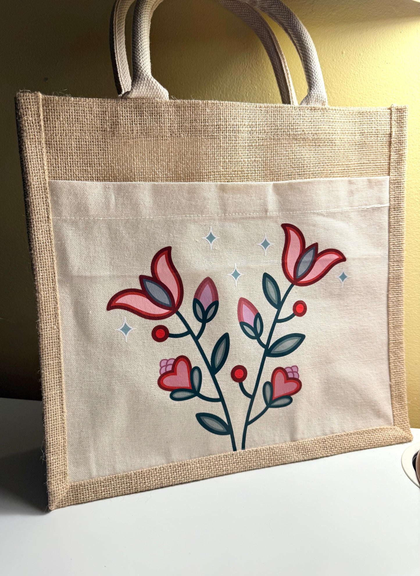 Jute Bag 💌🌿🌸