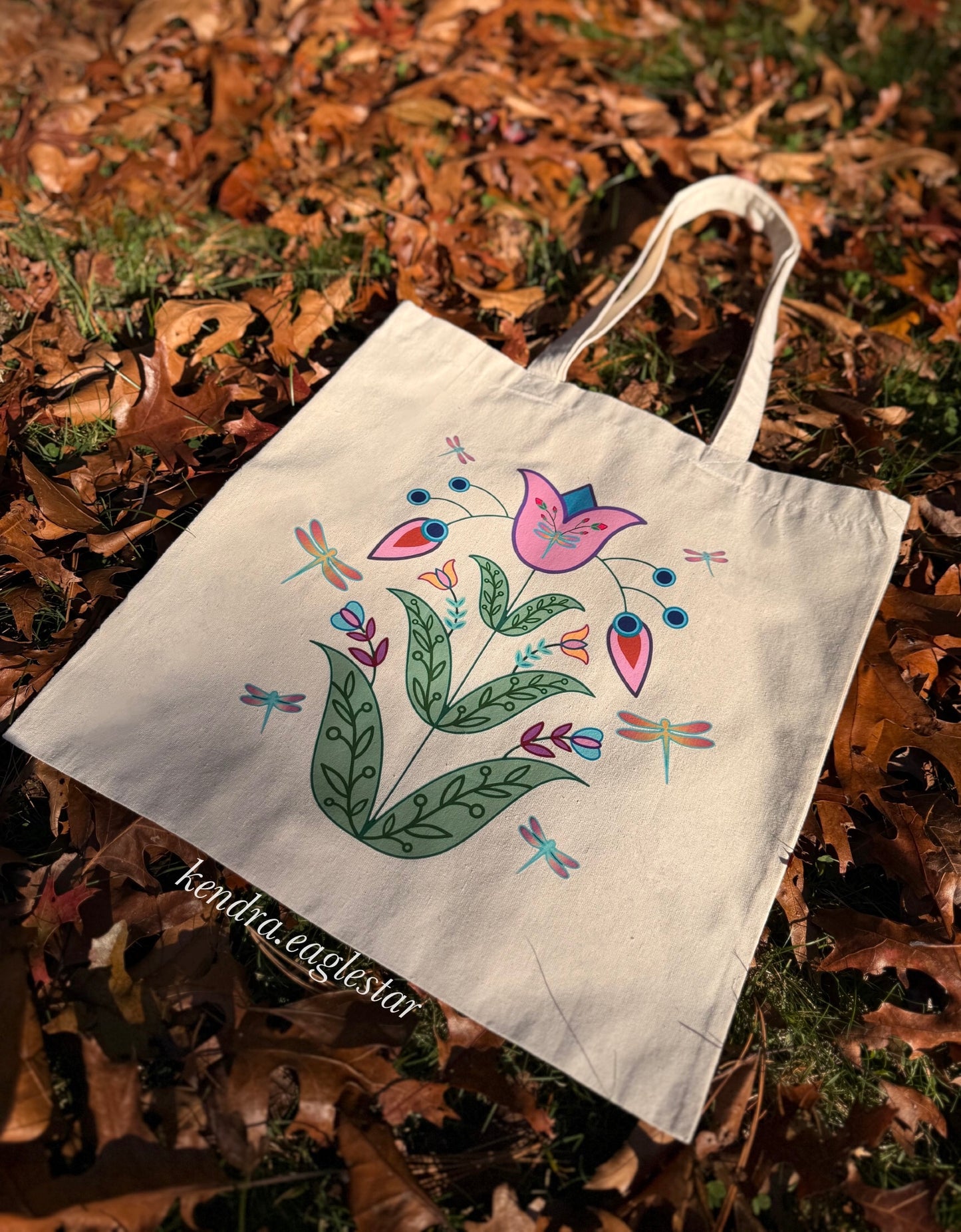 Bloom in Gratitude Tote Bag 🌿💐🍂