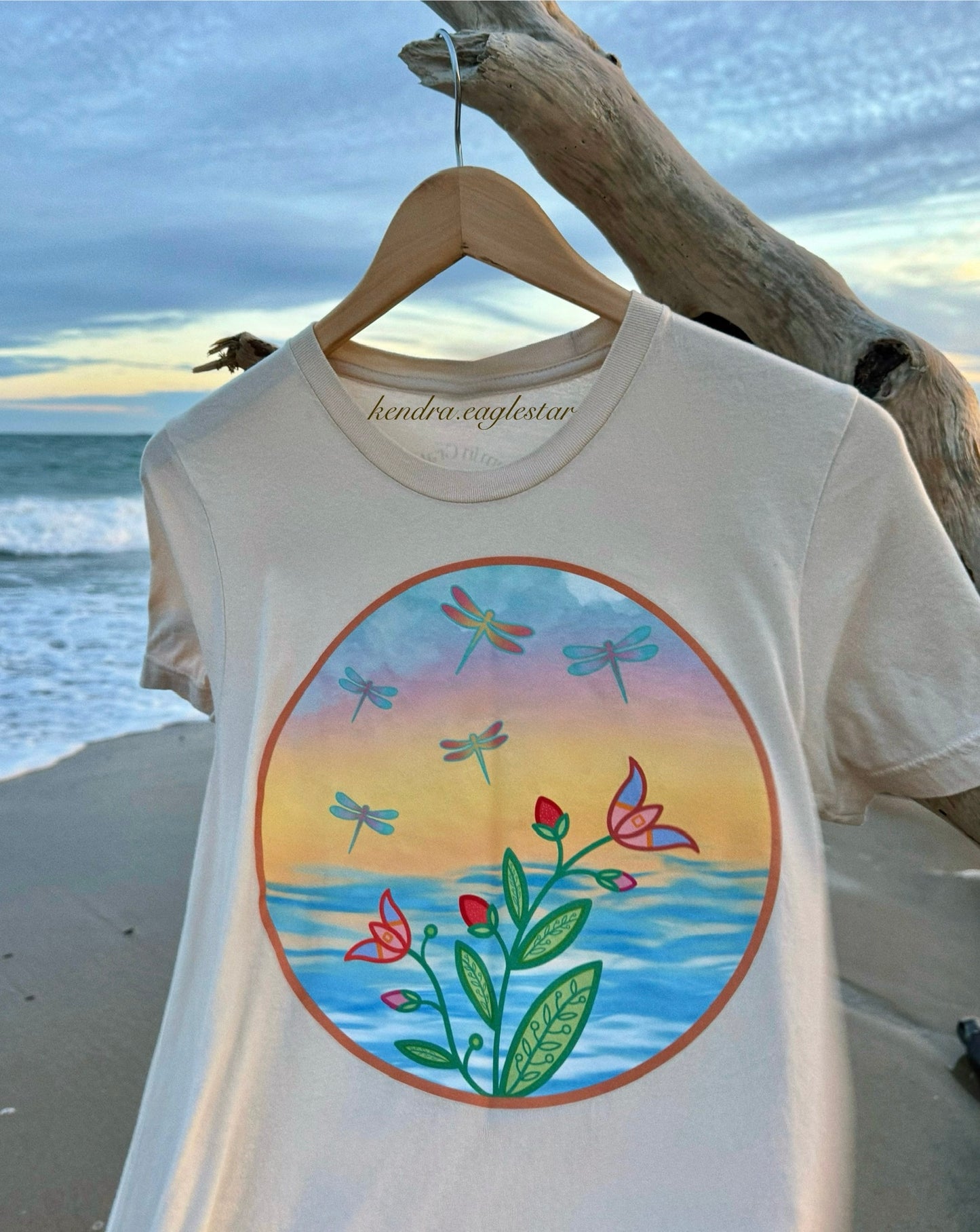 Ocean in Bloom Tee 🐚🤎🌊
