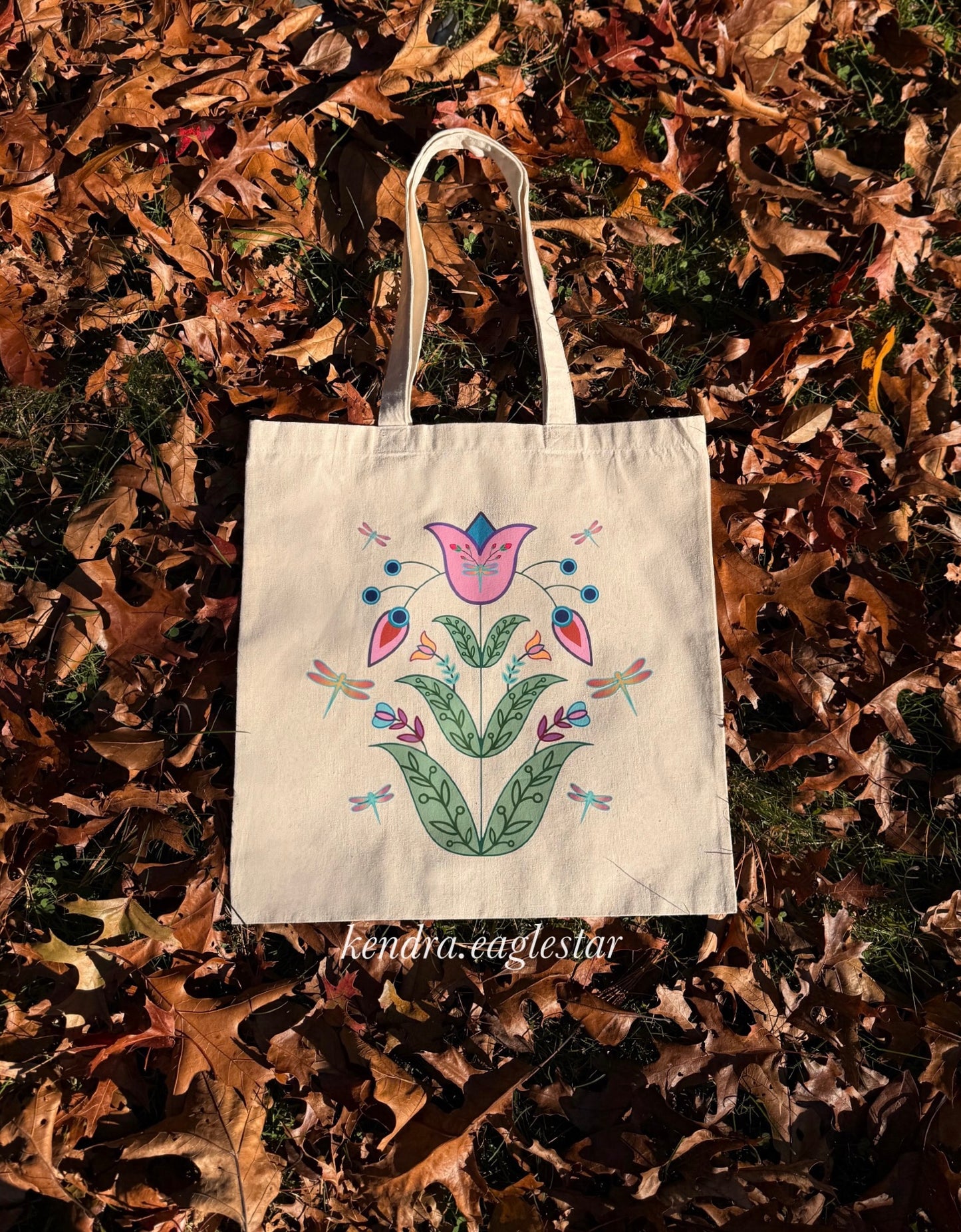 Bloom in Gratitude Tote Bag 🌿💐🍂