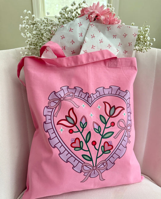 Lovely & Lace Tote Bag