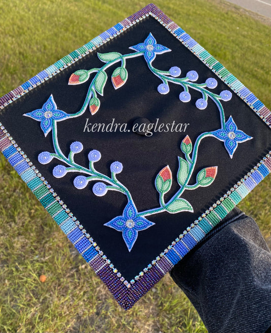 partial custom graduation cap 🎓