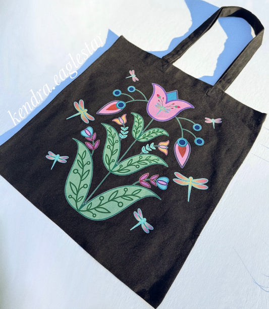 Bloom in Gratitude Tote Bag 🍂💐🌲