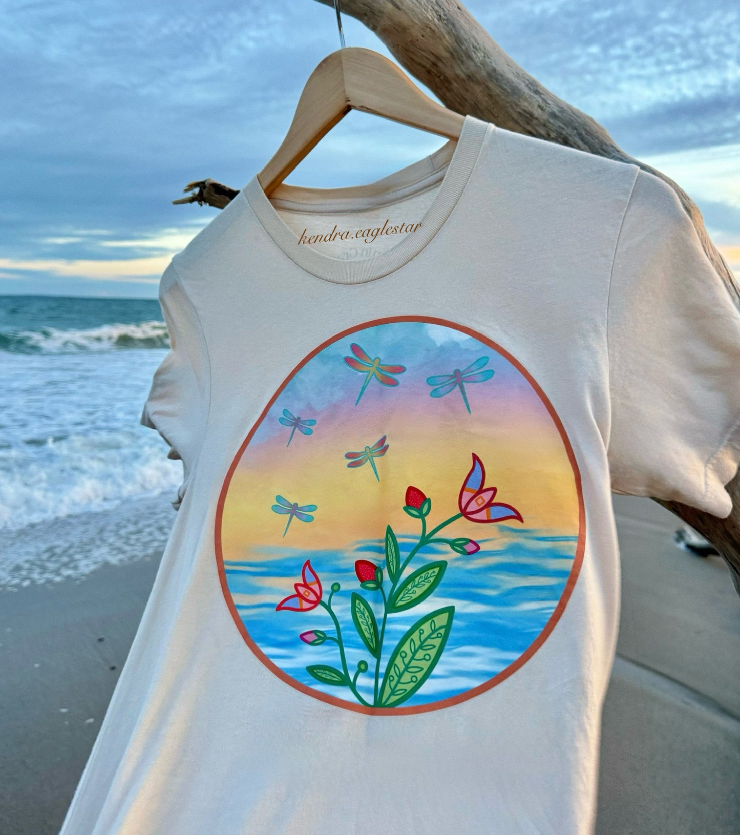Ocean in Bloom Tee 🐚🤎🌊