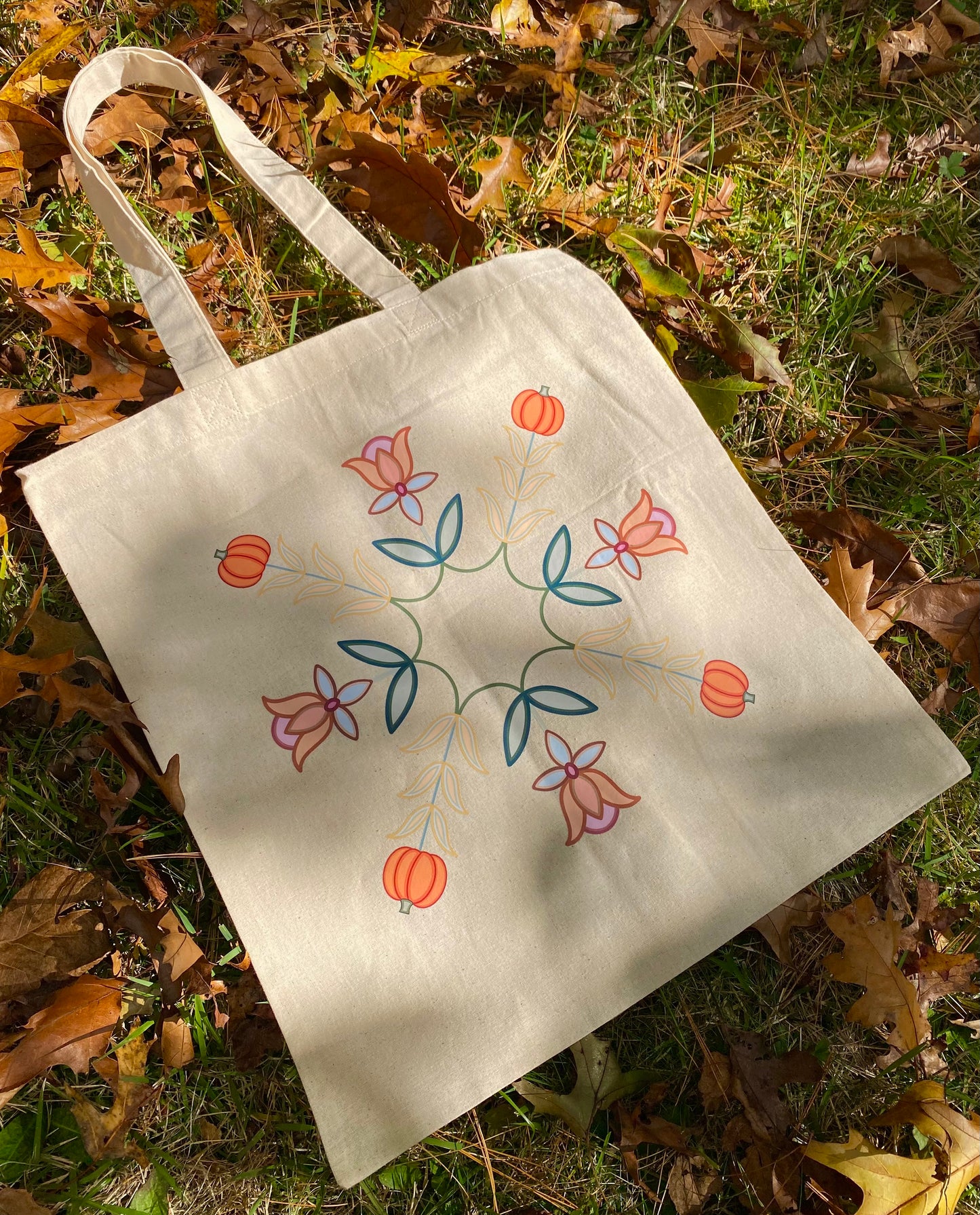 Cozy in Autumn — Tote Bag 🧸🎃 🍂