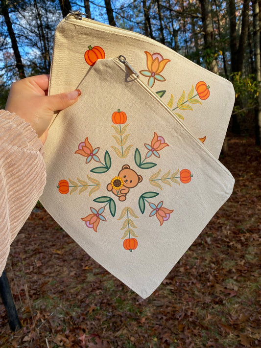 Cozy in Autumn Pouch 🍂